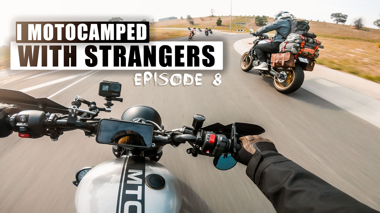 Moto Camping Adventure with Strangers | Motovlog S3 E8