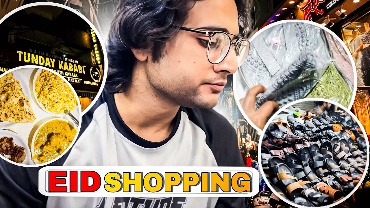 Fully Eid Shopping in LUCKNOW markets🛍️🥳🤍