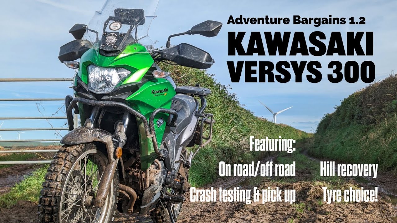 Приключенческие скидки 1.2 - Kawasaki Versys 300 - Тест по дороге/внедорожью (немного ругательств...