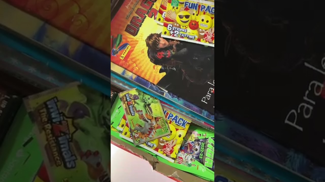 Abriendo paquete lote de colección