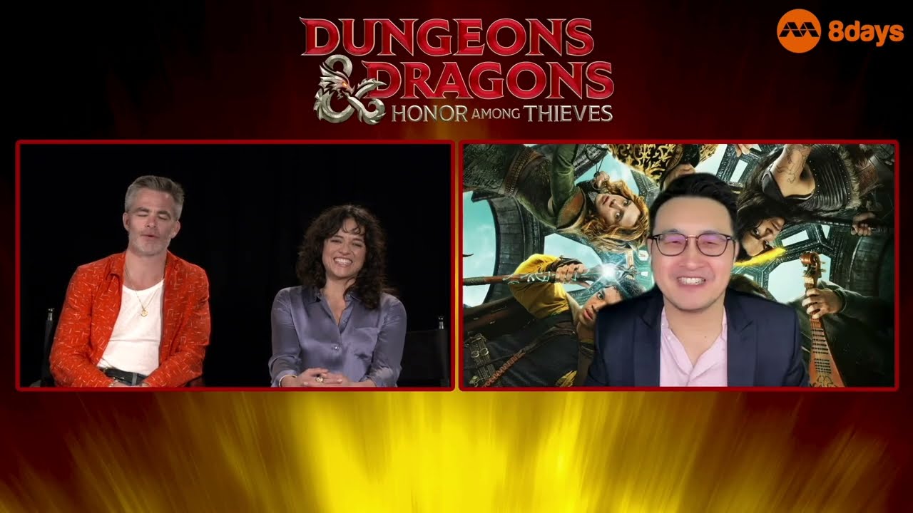 Chris Pine doesn&rsquo;t mind being upstaged by Michelle Rodriguez in Dungeons & Dragons |8DAYS Interviews