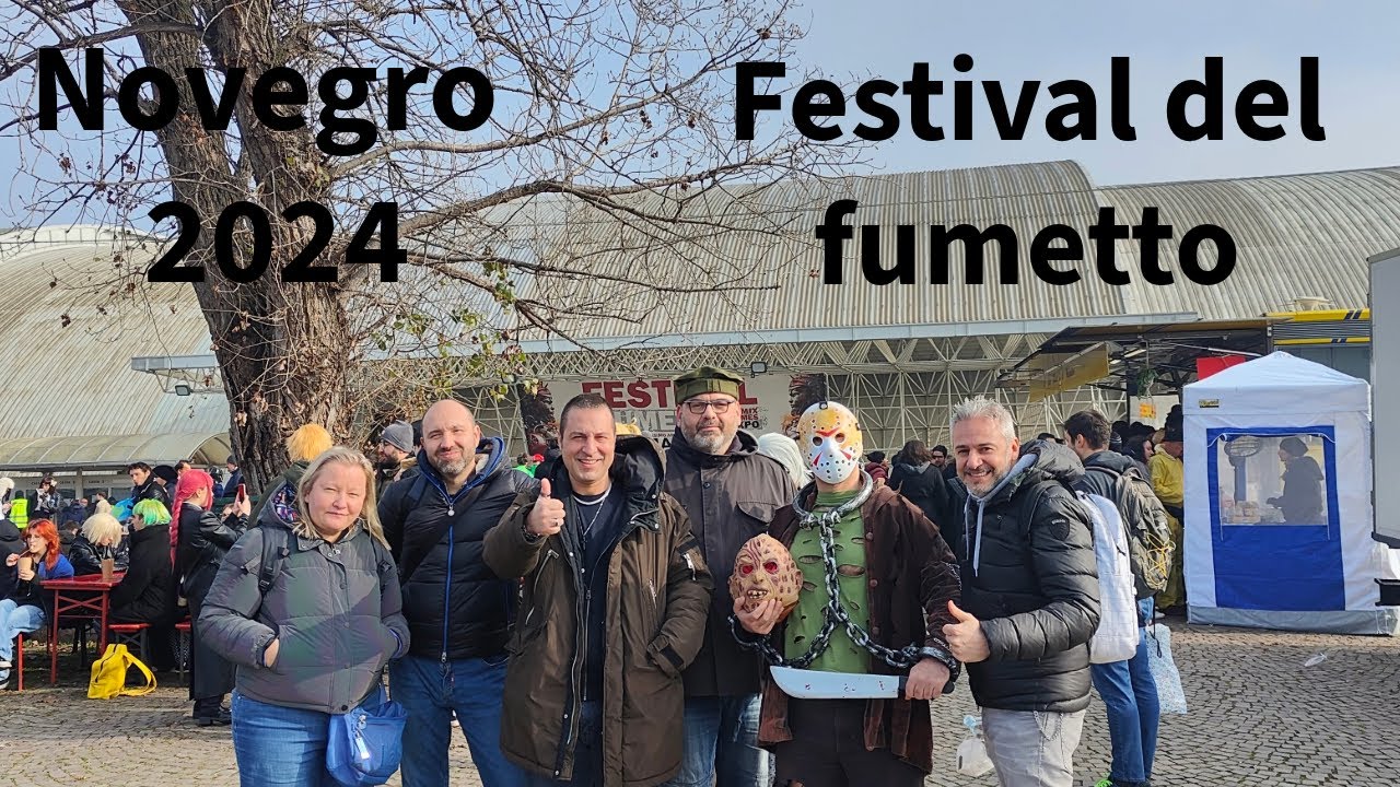 Giornata trascorsa al parco esposizioni di novegro Per il FESTIVAL DEL FUMETTO 2024