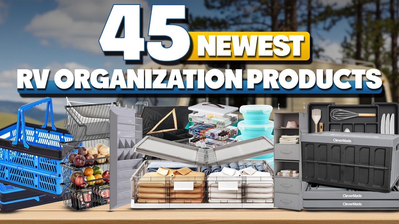 45 Newest Rv Organization Products on Amazon (Must See!)