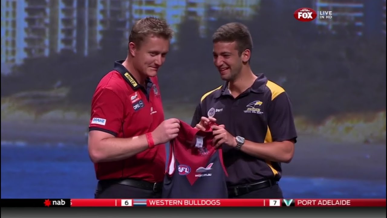 2012 AFL Draft - Melbourne Demons - Jimmy Toumpas, Jack Viney, Dean Kent, Matt Jones & Dean Terlich