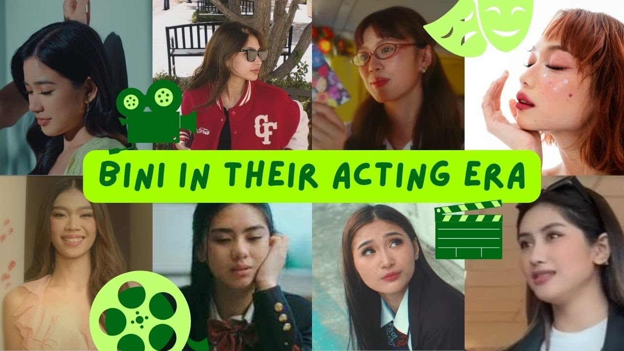 BINI Members as Actresses | BINI VIDEOS