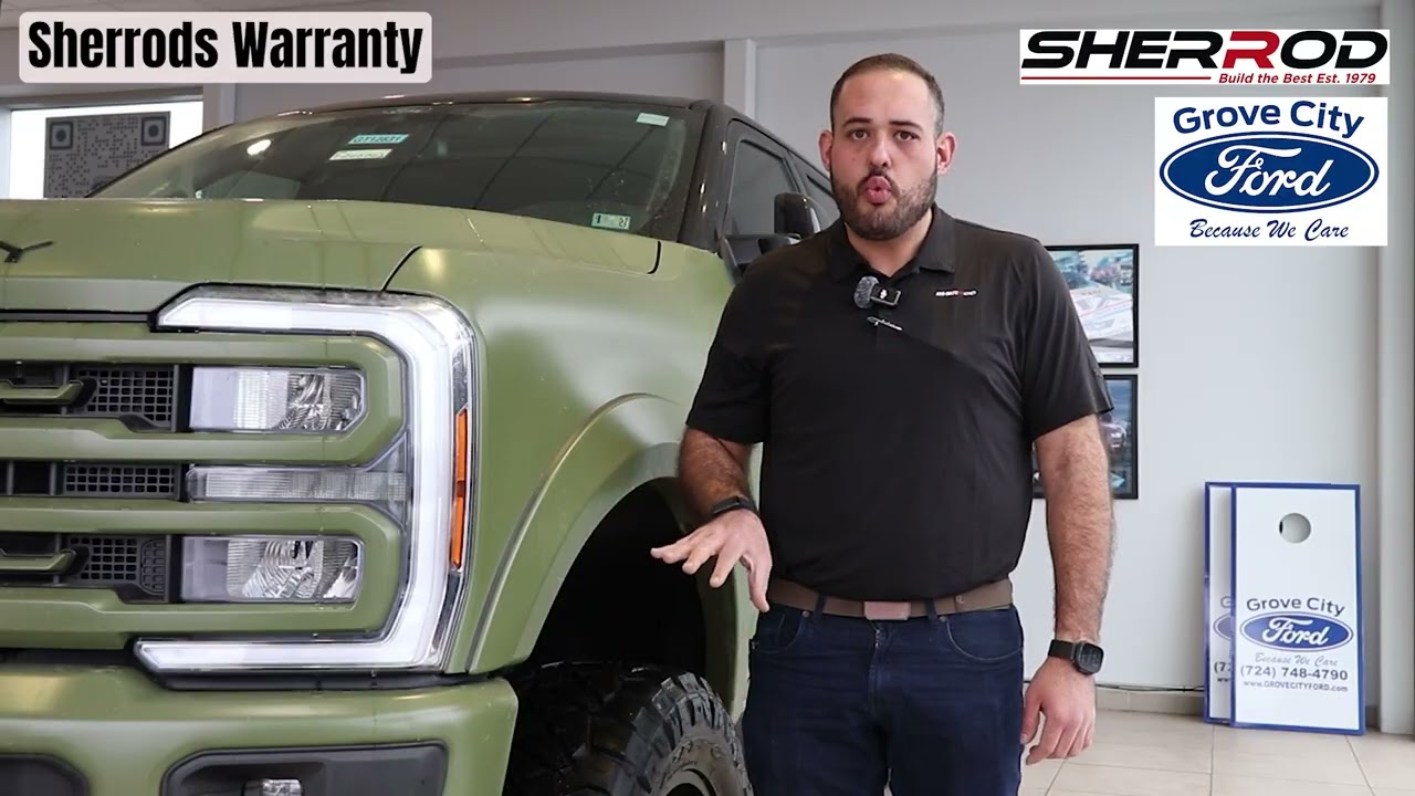 Sherrod Customs lifted F-150 and F-250 at Grove City Ford