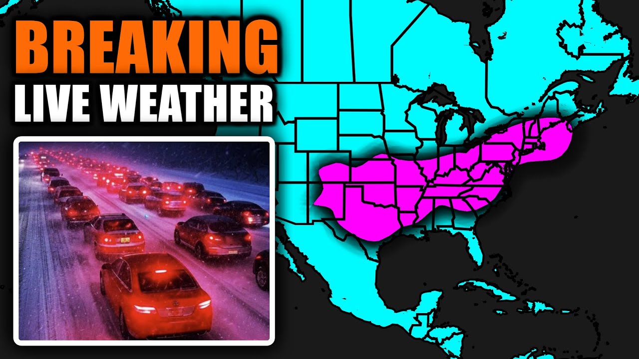 🔴 LIVE - BLIZZARD AND SNOW SQUALL COVERAGE WITH STORM CHASERS ON THE GROUND