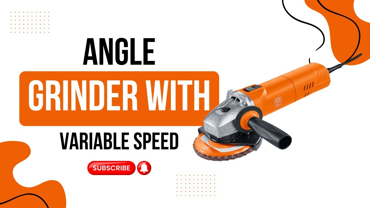 One Tool, Endless Possibilities: Variable Speed Angle Grinder in Action!