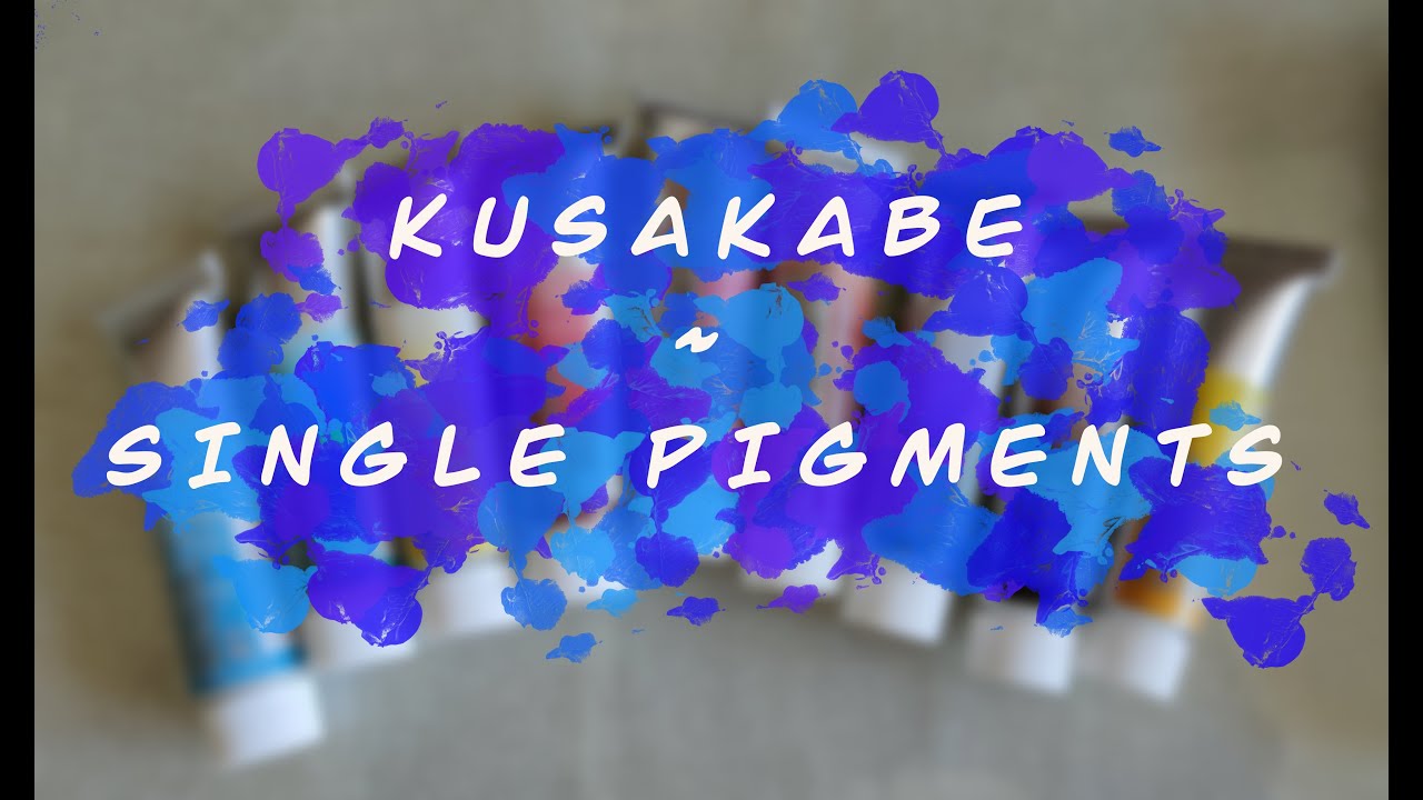 Kusakabe - Single Pigments- Granulated & Tinted Watercolors
