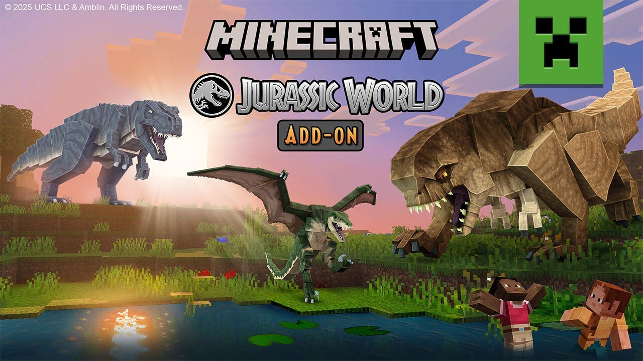 Minecraft x Jurassic World Add-On