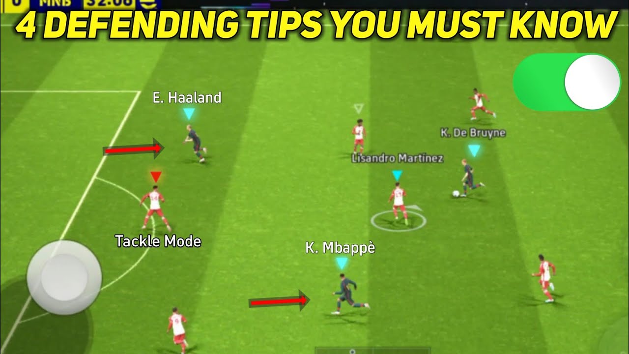 4 Defending Tips You Must Know in eFootball™ 2024 Mobile