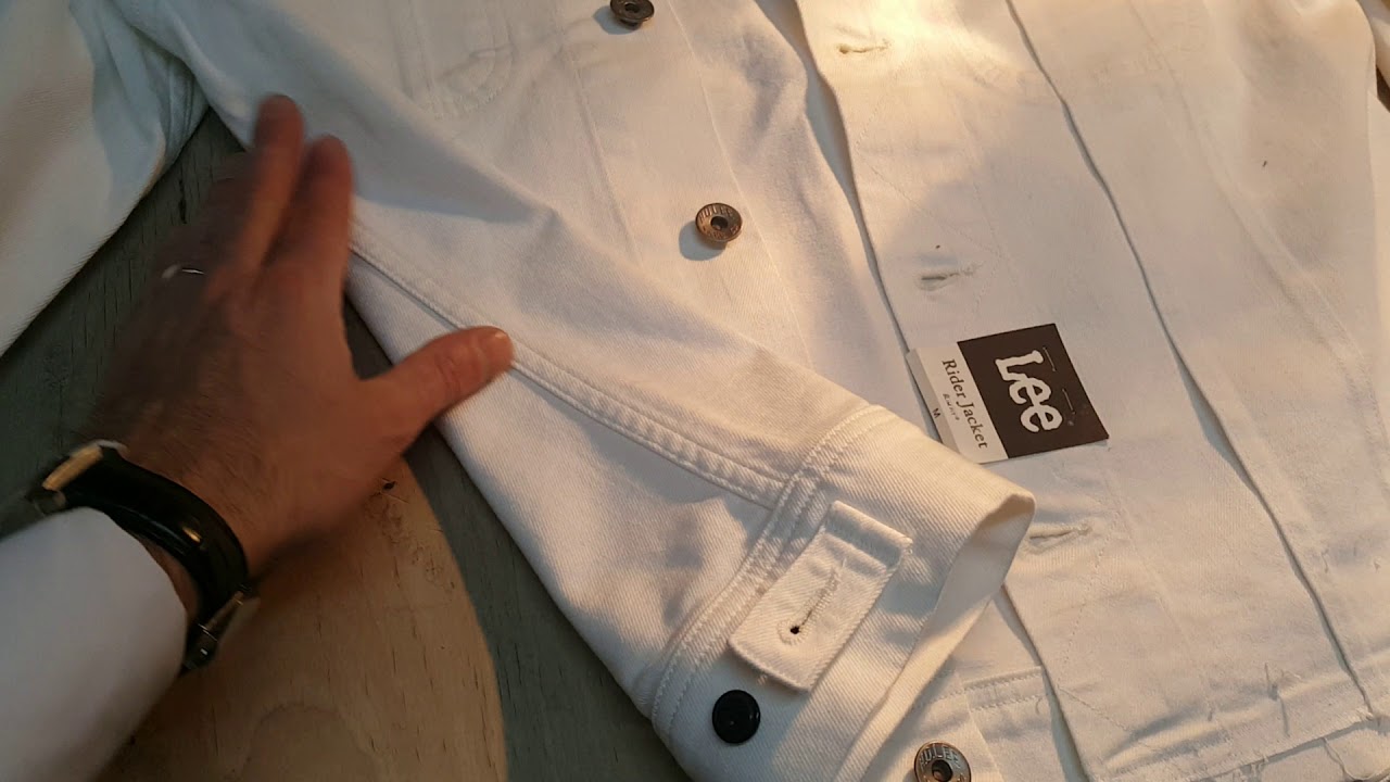 DENIM JACKET ALTERATIONS LEE RIDER BY THE DENIM DOCTOR #denimjacketalterations #leerider