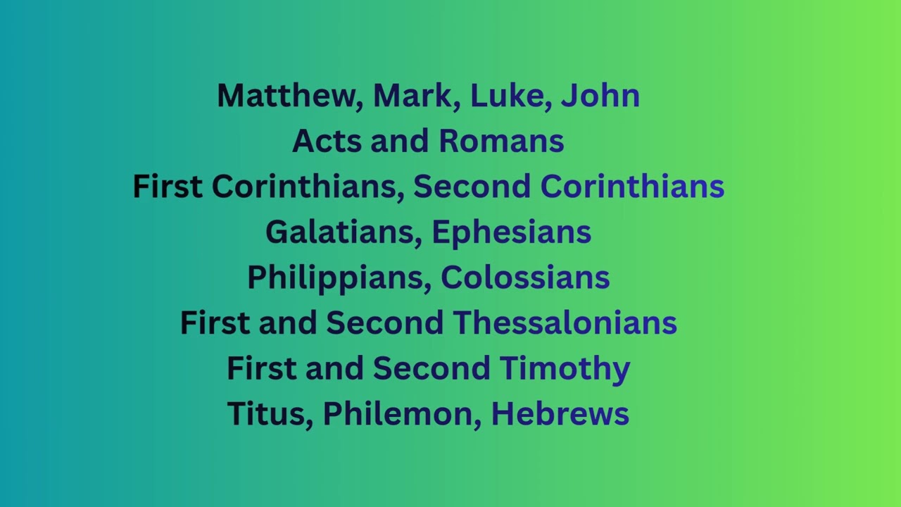 All The Books Of The Bible | check description
