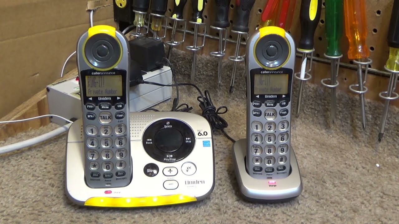 Uniden EZAI2997 Loud & Clear DECT 6 Cordless Phone | Initial Checkout
