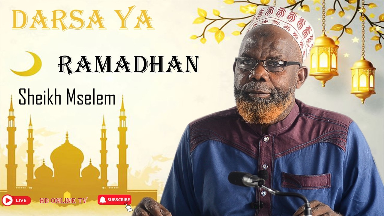 MAWAIDHA LIVE | SHEIKH  MSELEM BIN ALLY SURAT YUSSUF