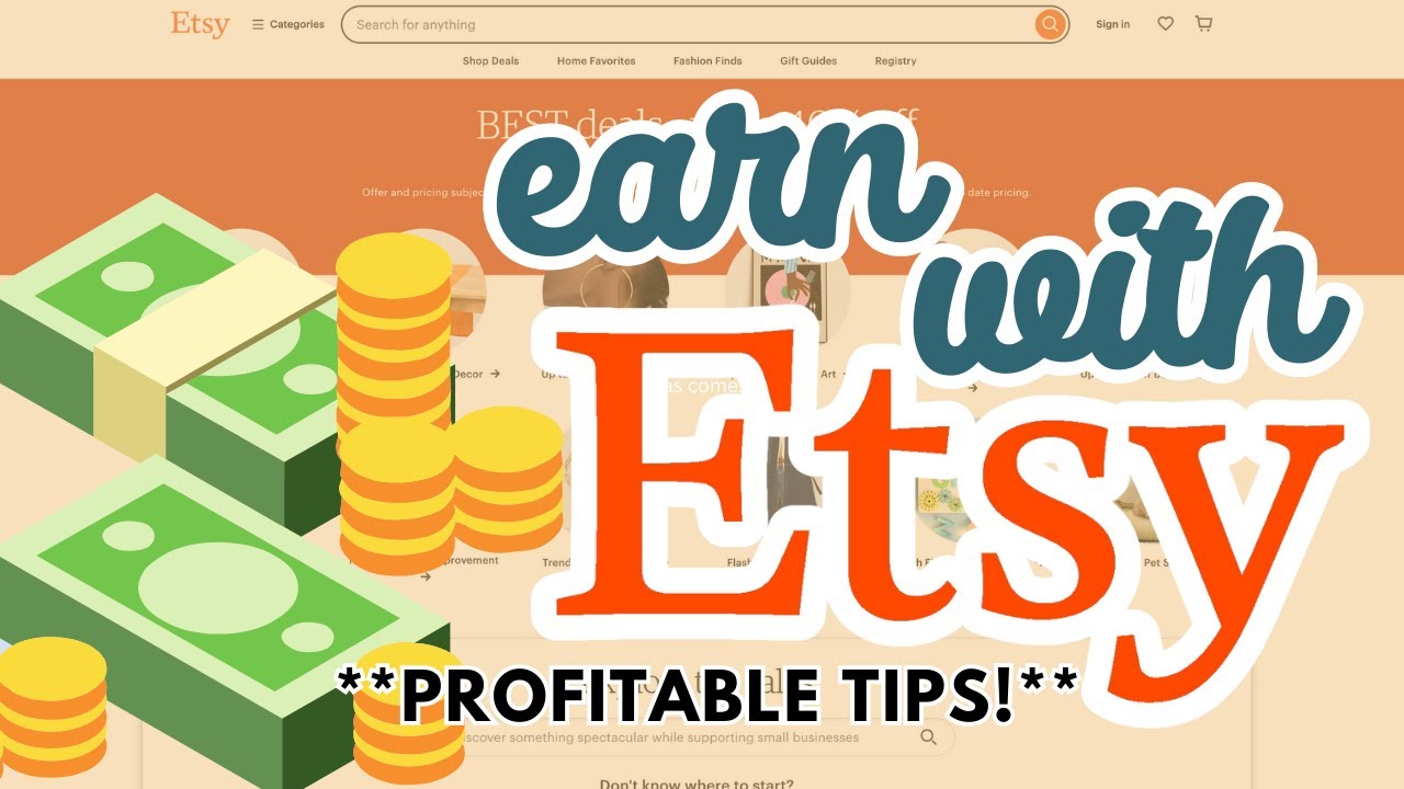 10 PROFITABLE TIPS From An ETSY 6 FIGURE SELLER!