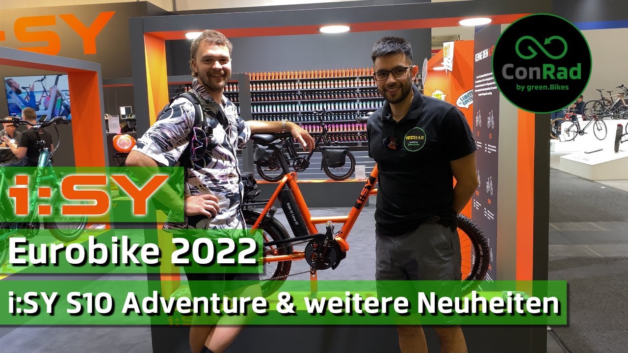 [EUROBIKE 2022] Viele bunte i:SYs: S10 Adventure & weitere Modelle 2023 [ConRad]