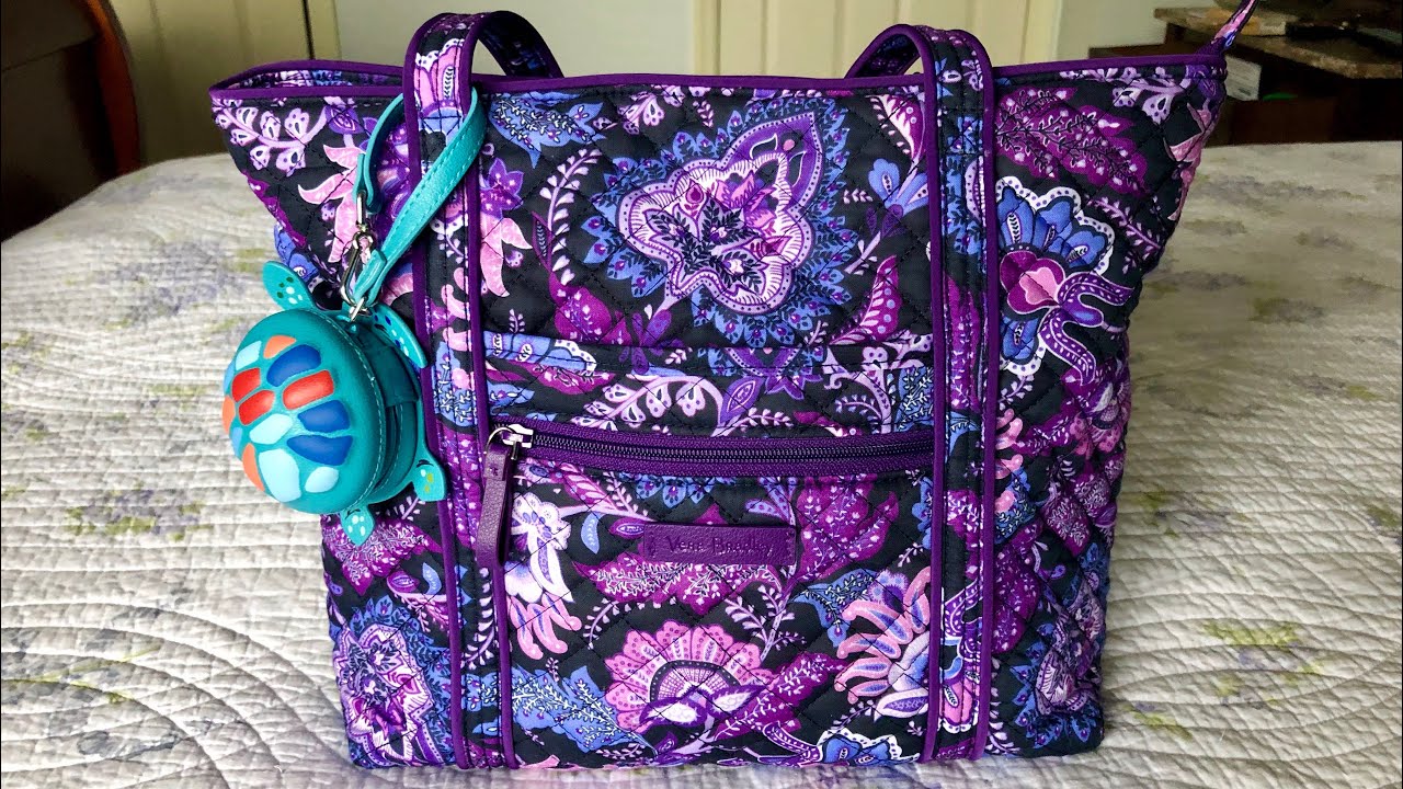 What’s in My Vera Bradley Custom Small Vera in Java Purple
