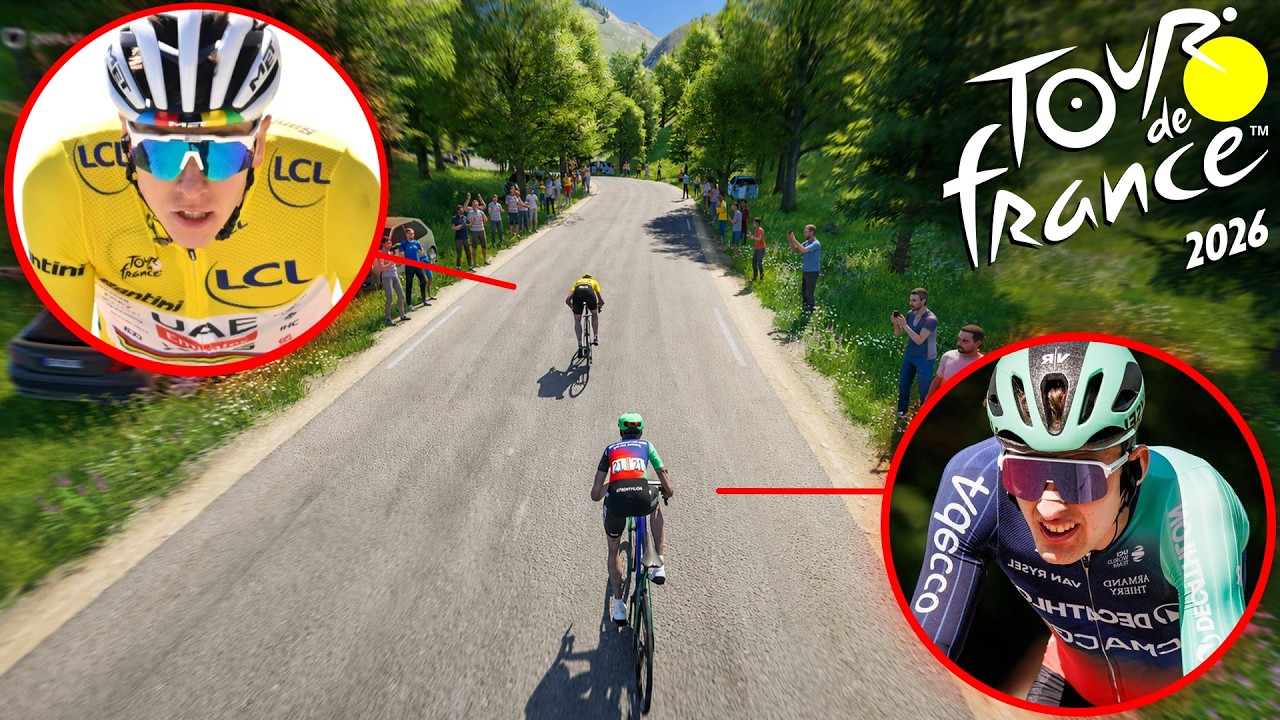 Сможет ли Пол Сейшас победить Погачара в игре Tour de France 2026?