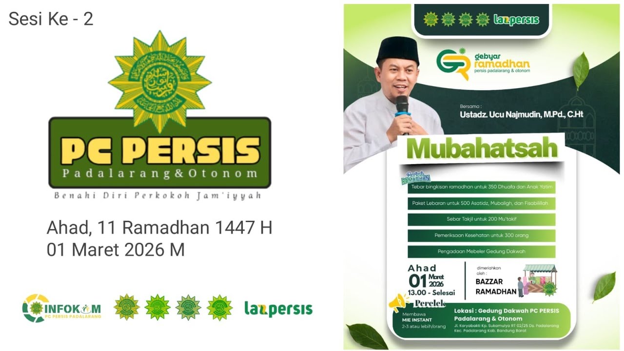 USTADZ UCU NAJMUDIN, M.Pd., Cht., Ch., SNLP  ||  KELUARGA MANDIRI, SAKINNAH DIHATI