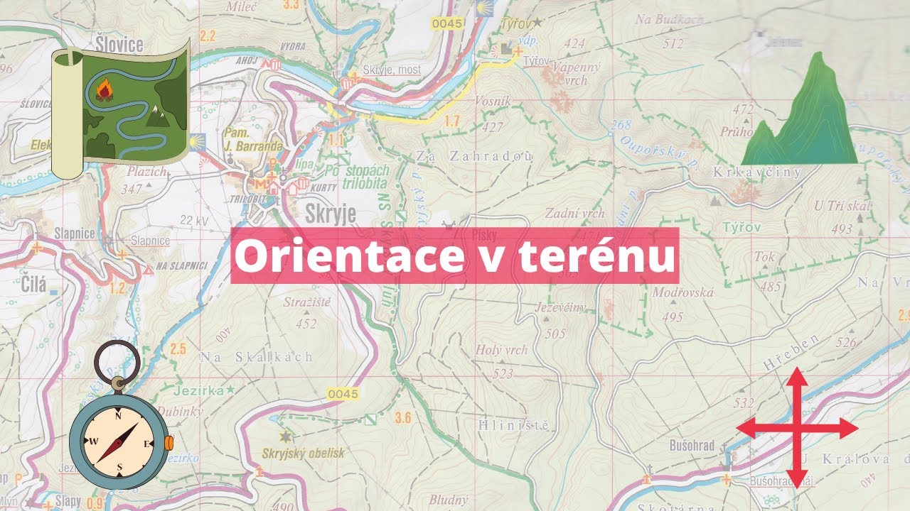 Orientace v terénu 🔍