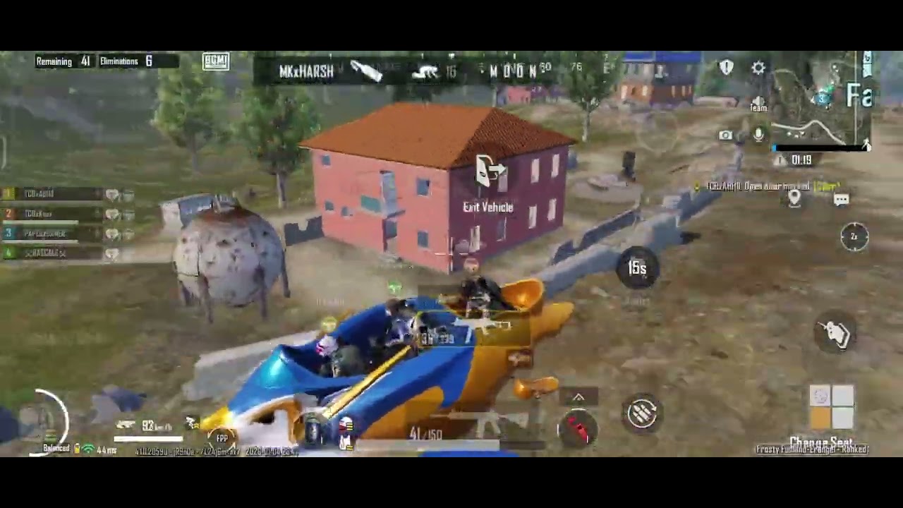 BGMI Long Gameplay 😱 | End Tak Full Fight 🔥 |Chicken Nahi But Game OP 💪