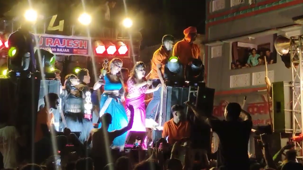 tamkuhi road dol mela 2024 || rajesh dj dudahi || hard bass