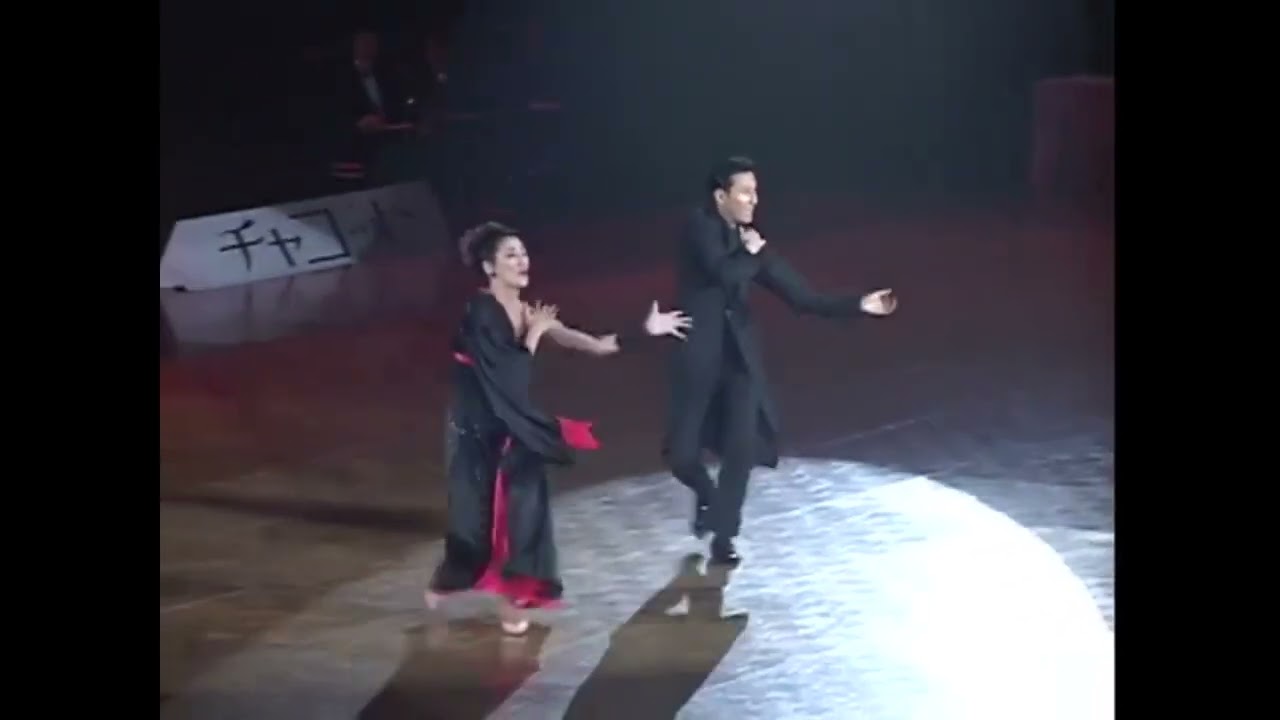 【Ballroom dance】柳橋慎太郎・浅見久美子組慎太郎のソーラン節 2003年スーパージャパンカップダンス リメイク版