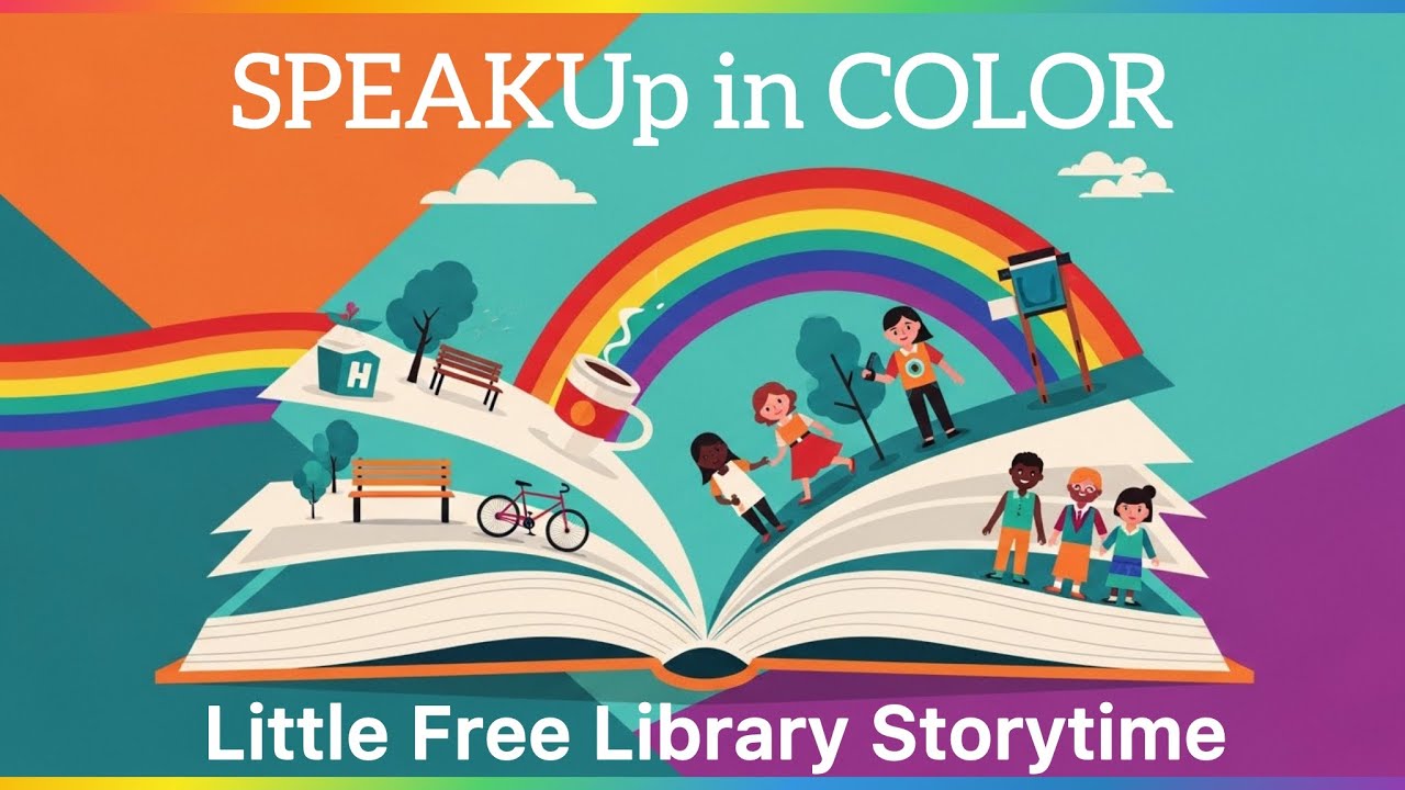 Chapter 5 🌈Little Free Library Storytime 🟣DREAM BIG🟢 Celebration Spot
