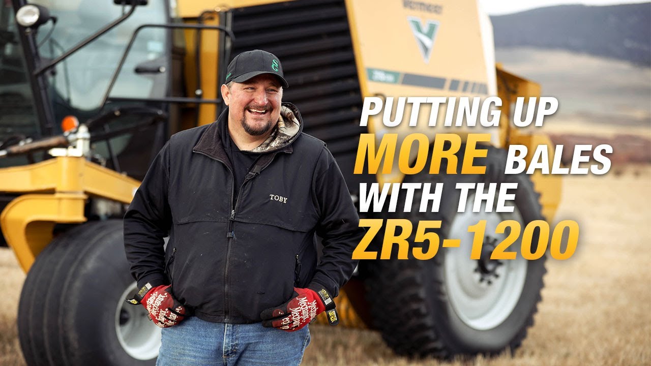 A ZR5-1200 Self-Propelled Baler Story: Toby Roscoe, Montana