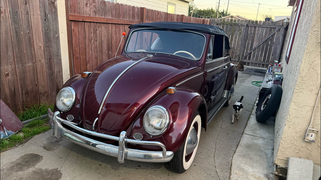 Вернемся к кабриолету VW Beetle 1965 года.