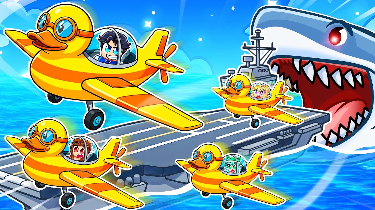 I Spent 20,000 ROBUX On The New AIRCRAFT CARRIER In Roblox Sharkbite&hellip;