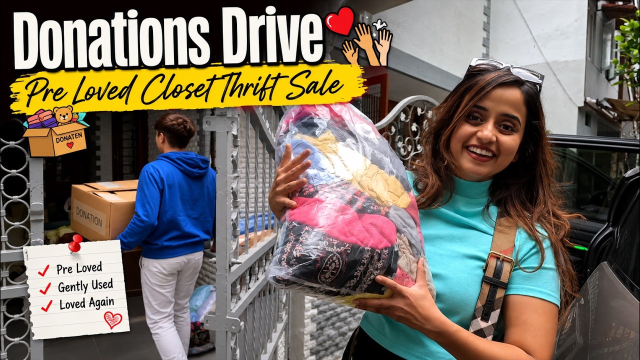 Thrift Sale|Pre loved Closet|Donation|Bangalore Old Age Home|Santhvana Trust
