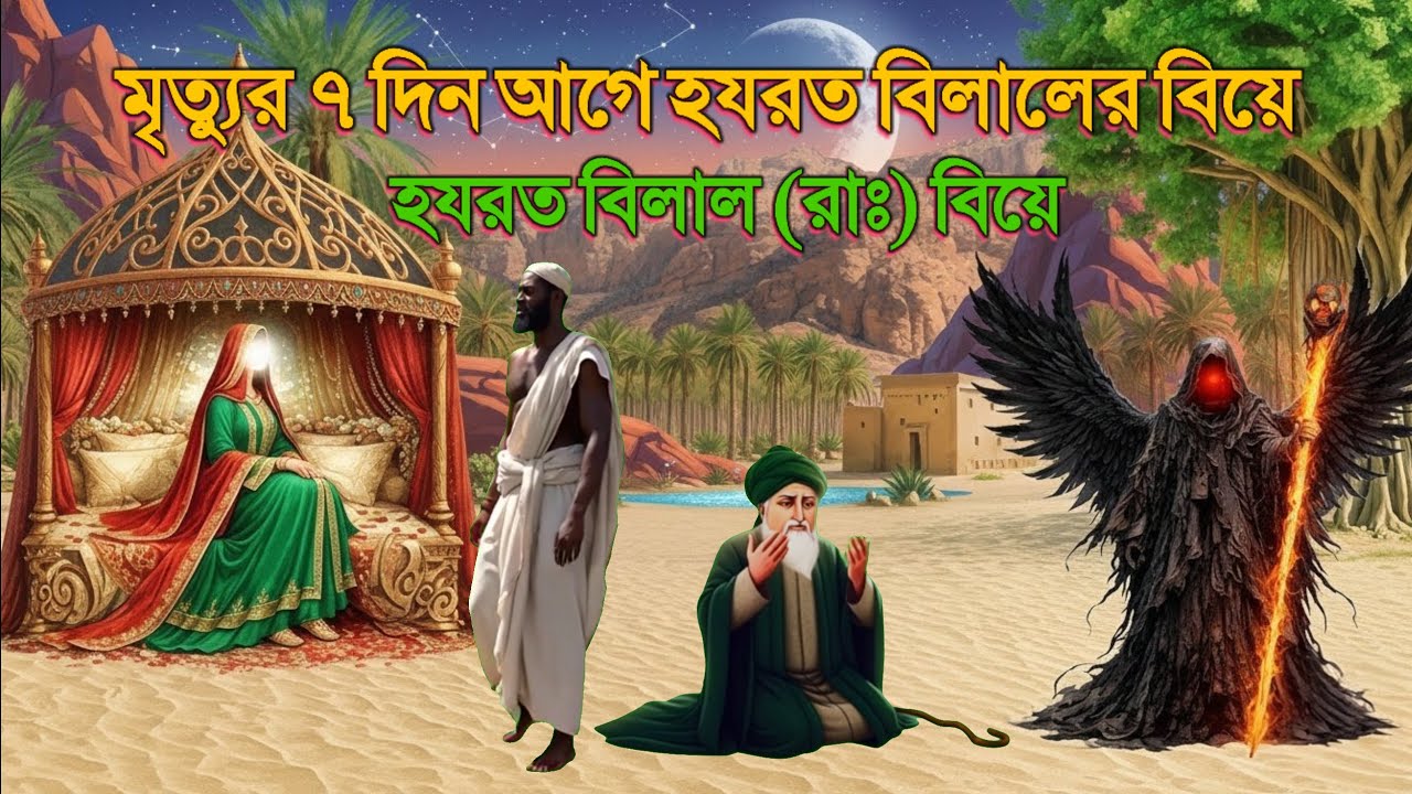 হযরত বেলালের বিয়ের কাহিনী | হযরত বেলাল রাঃ এর বিস্ময়কর ঘটনা | Islamic Story | S Jannat 