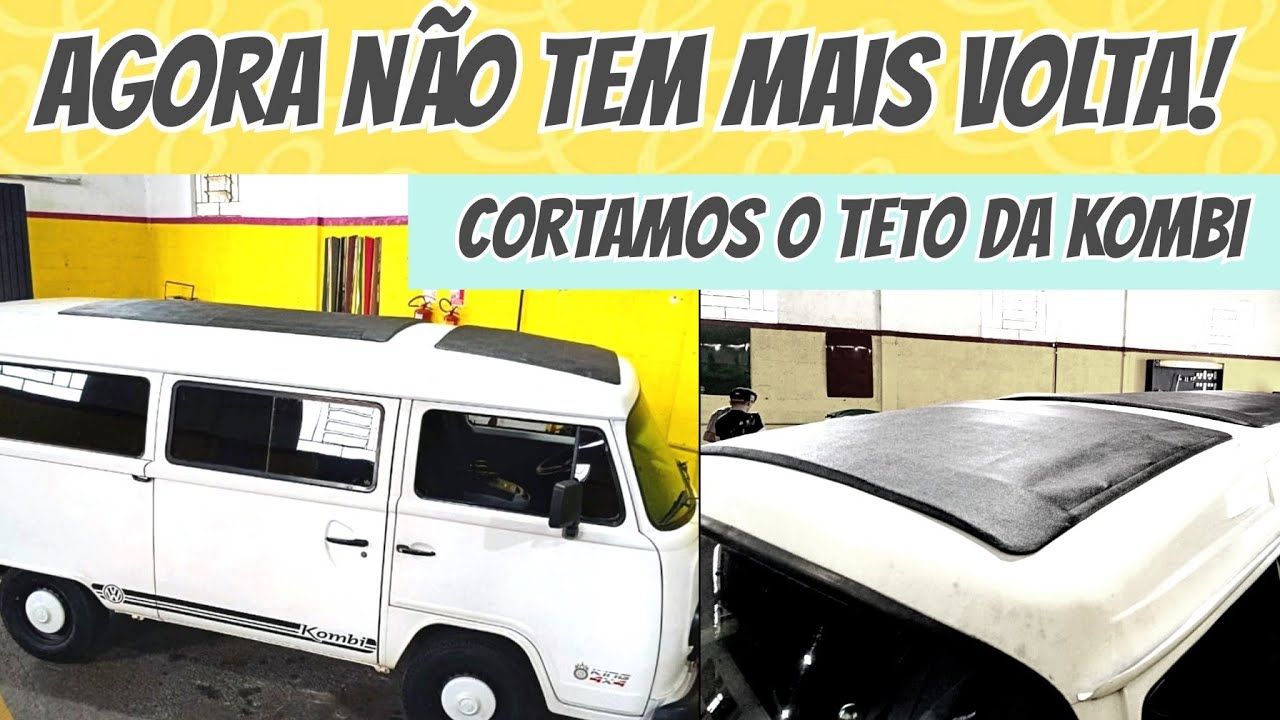Colocamos Dois Tetos Solar na Kombi Tur - Olha o que Deu - Rag Way - Rag Top