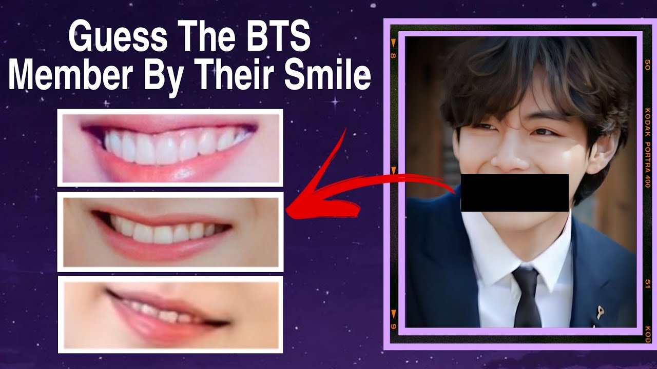 Guess The BTS Member By Their Smile