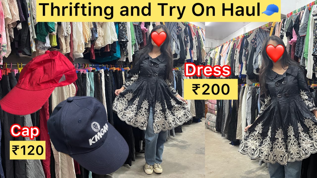 Shopping & Try On Haul🛍️🧢 || Back At Dimapur Thrift Market Nagaland