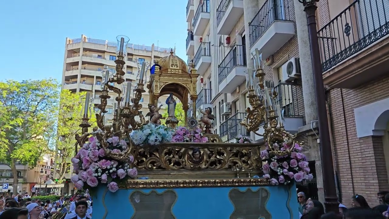Petalada Buena Madre Huelva 2024 - Banda Consolación Huelva - Al Cielo la Reina de Triana