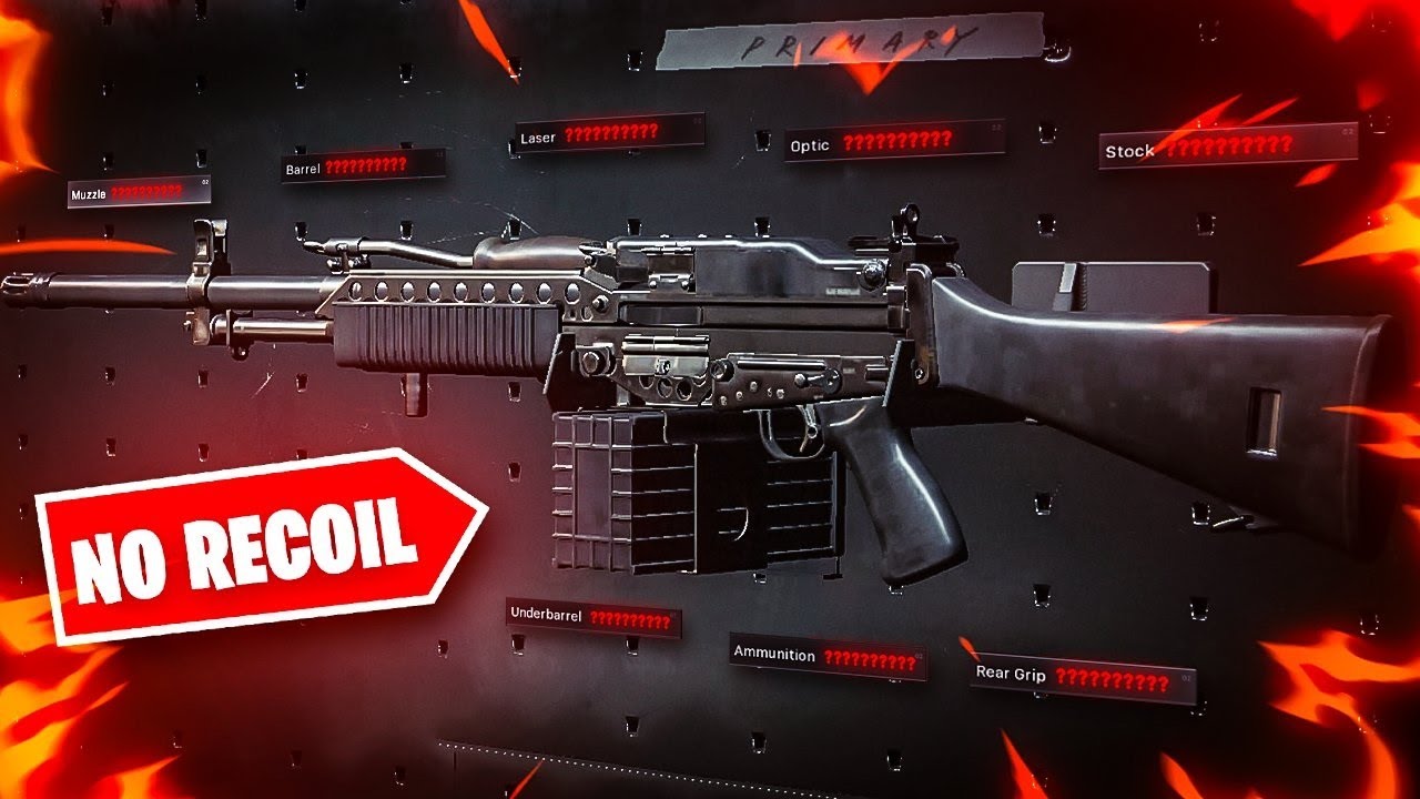 THIS NO RECOIL STONER 63 LOADOUT IS A SQUAD WIPER