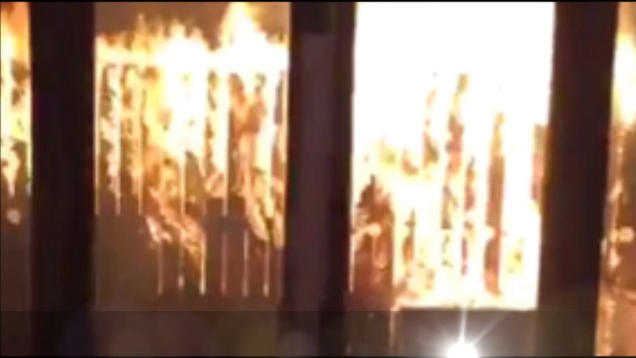 Massive inferno breaks out in East London residential block
