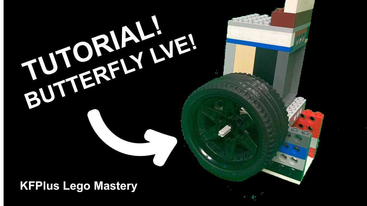 Обучающее видео по созданию вакуумного двигателя Lego Butterfly!