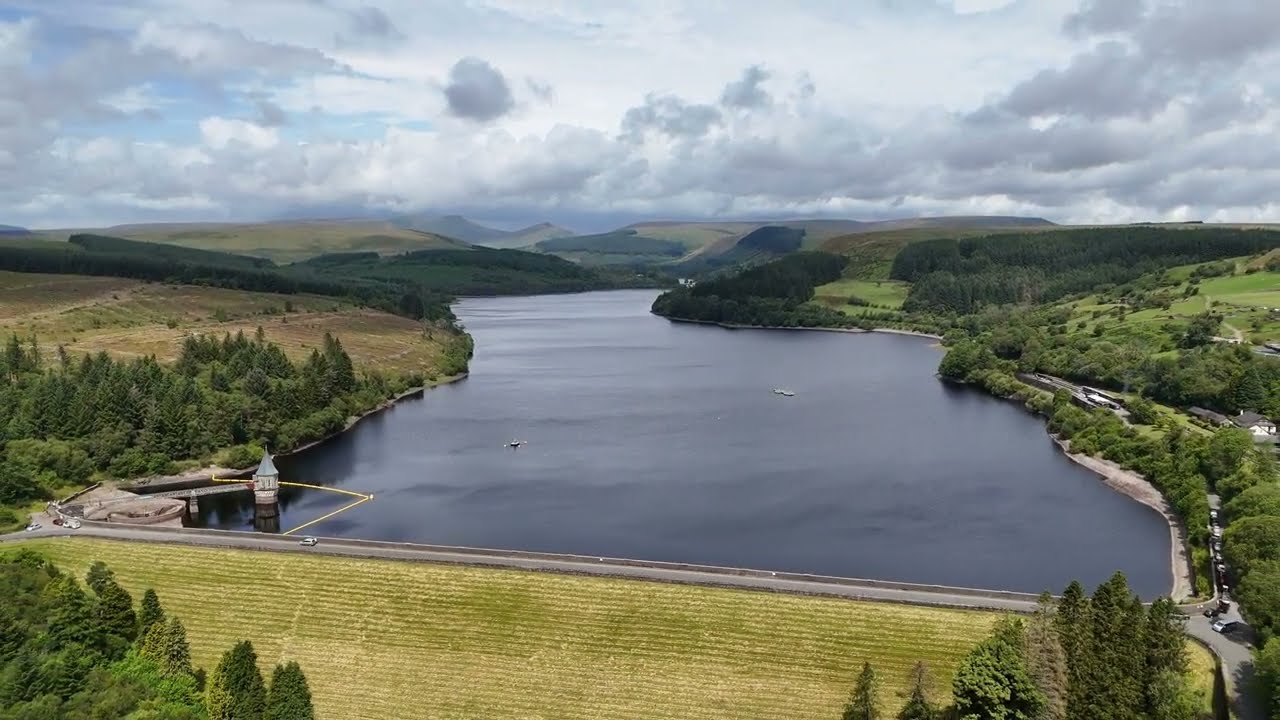 Pontsticill Reservoir & The Brecon Mountain Railway