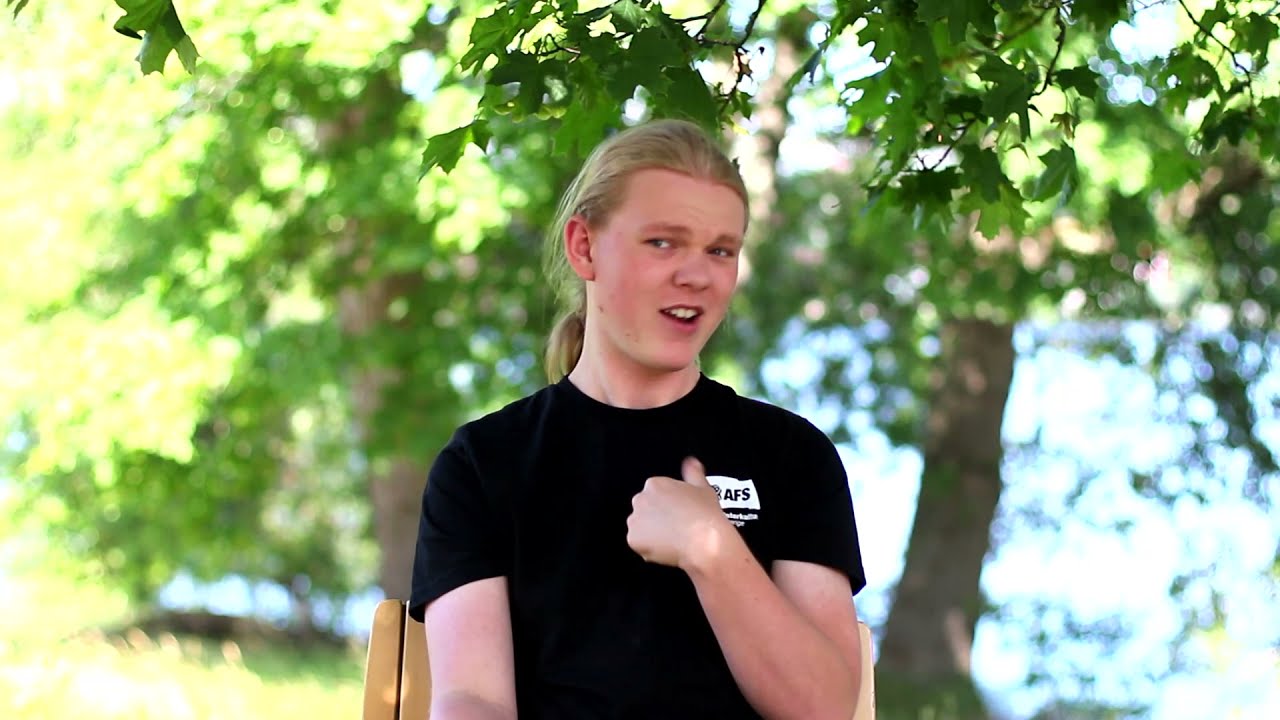 AFS Exchange students in Sweden give advice to future exchange students