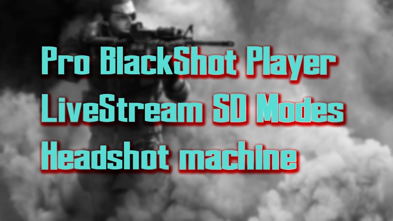 BlackShot old pro player BP Only
