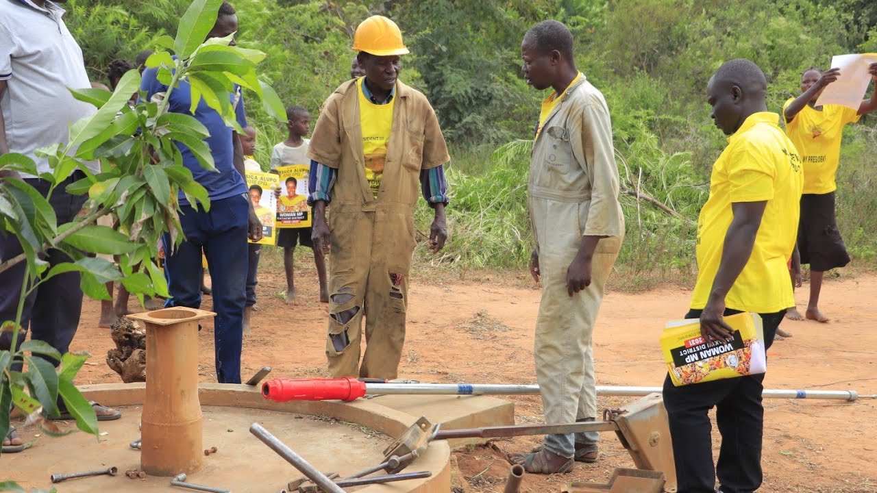 Akoboi Sub County Villages Rejoice as VP Alupo Continues Borehole Rehabilitation Drive