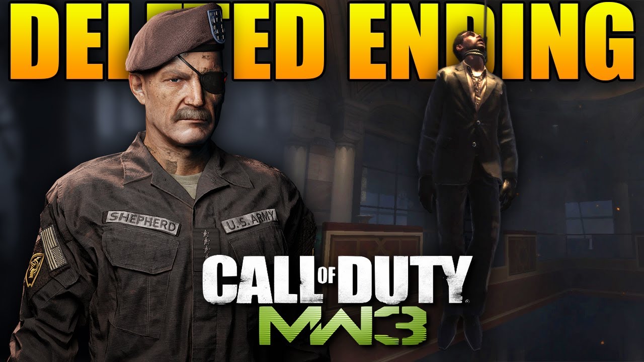 Альтернативная концовка Modern Warfare 3 найдена 13 лет спустя!