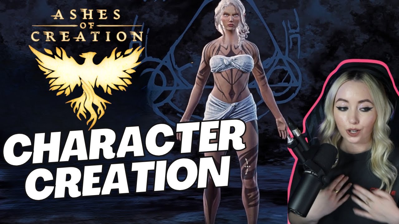 Ashes of Creation Character Creation | A NEW MMORPG