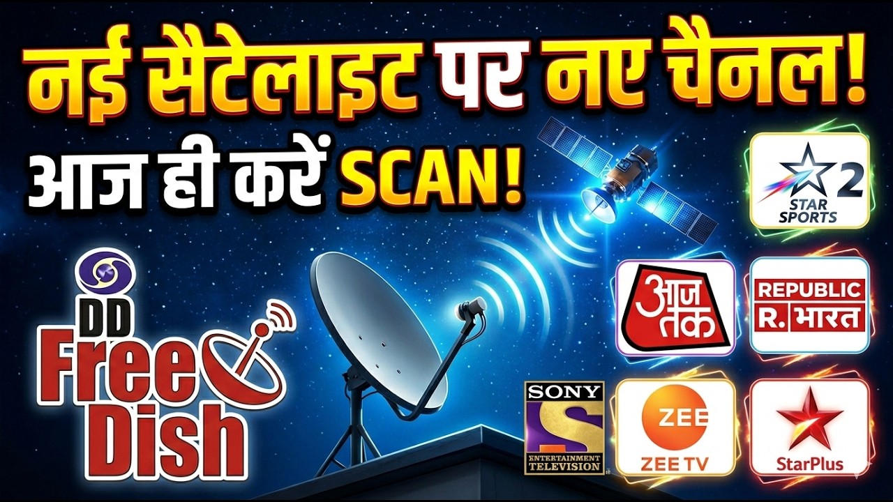 DD Free Dish New Update: 66+ New Channels Add Ho Gaye! 😍 | How to Add New Channels 2024