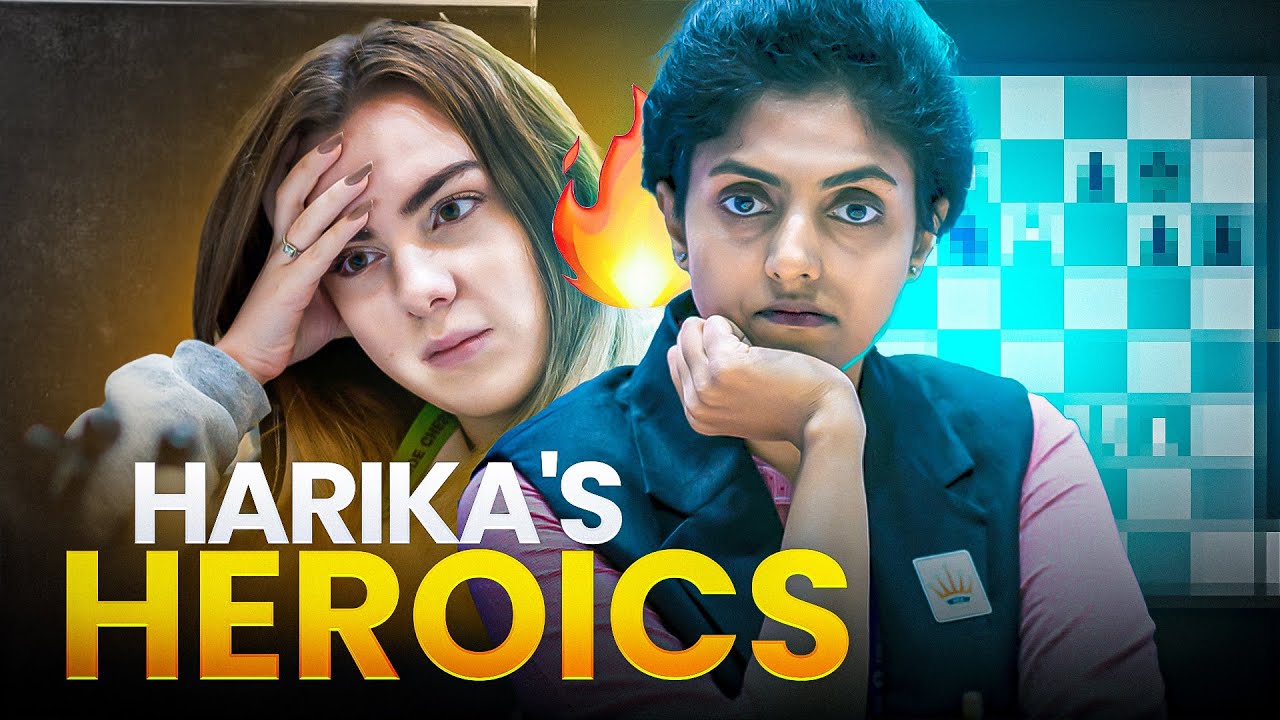 Harika's heroics against Salimova! | Harika Dronavalli vs Nurgyul Salimova | Pune FIDE WGP