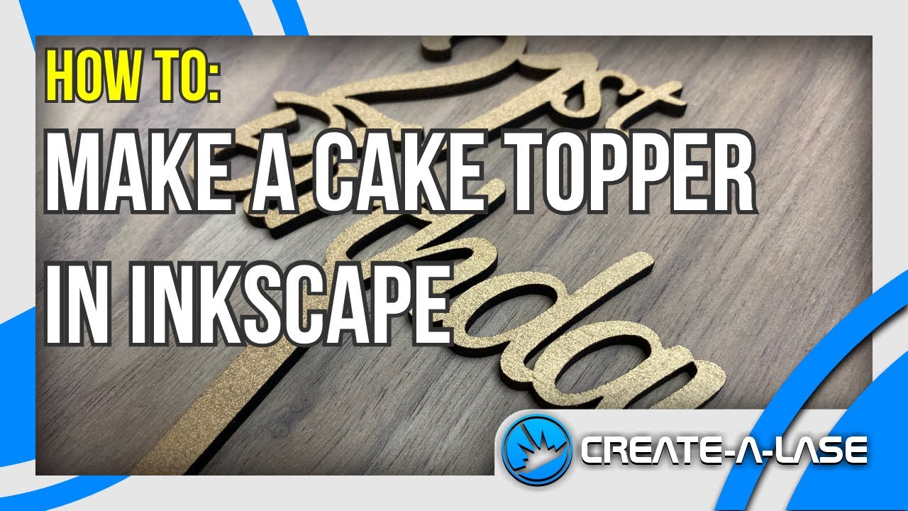 How to: Make a Cake Topper in Inkscape